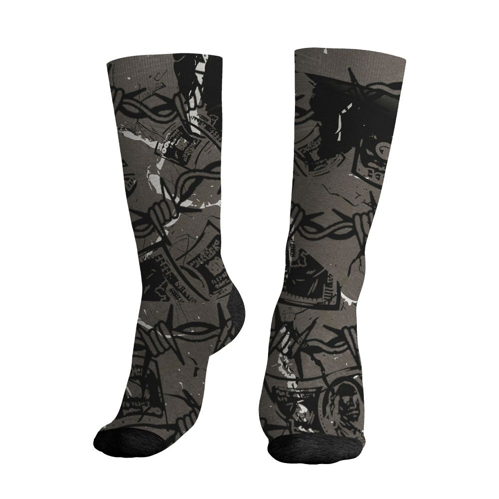 Cave-Stone-4s-NastyJamz-Socks-Match-Tough-People-Never-Fall-All-Over-Print