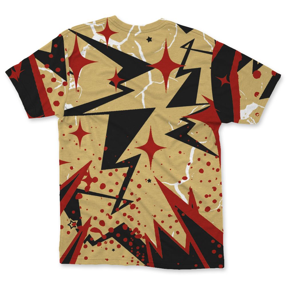 Pizza-4s-NastyJamz-T-Shirt-Match-Pain-Into-Power-All-Over-Print