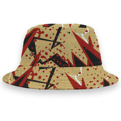 Pizza-4s-NastyJamz-Bucket-Hat-Match-Pain-Into-Power-All-Over-Print