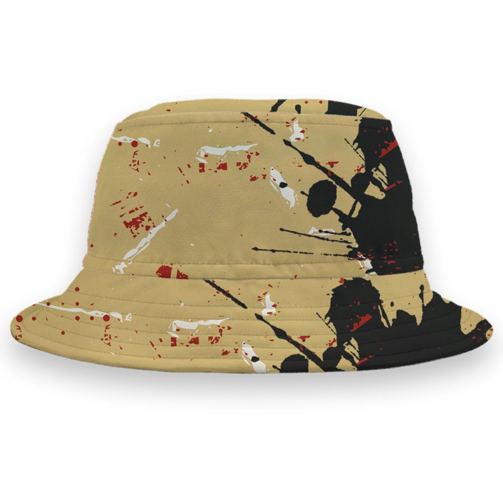 Pizza-4s-NastyJamz-Bucket-Hat-Match-Hustle-Move-In-Silence-All-Over-Print