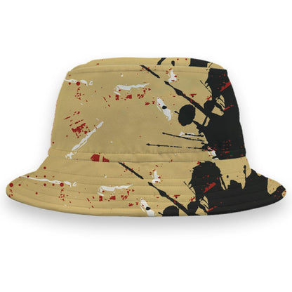Pizza-4s-NastyJamz-Bucket-Hat-Match-Hustle-Move-In-Silence-All-Over-Print
