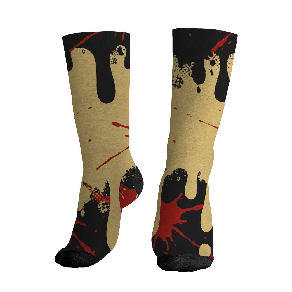 Pizza-4s-NastyJamz-Socks-Match-Become-Different-All-Over-Print