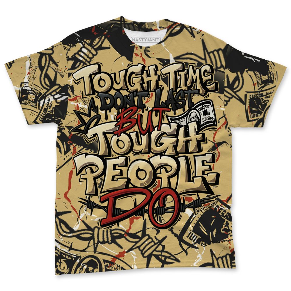 Pizza-4s-NastyJamz-T-Shirt-Match-Tough-People-Never-Fall-All-Over-Print