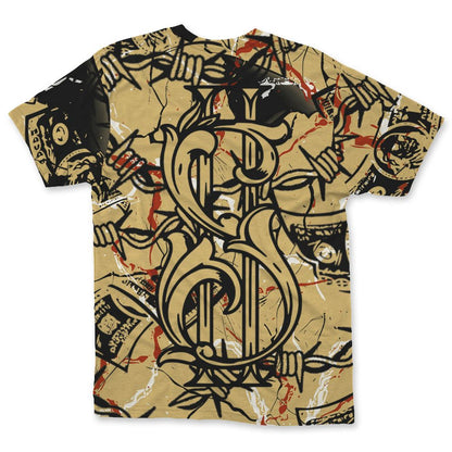 Pizza-4s-NastyJamz-T-Shirt-Match-Tough-People-Never-Fall-All-Over-Print