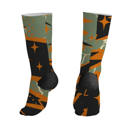 Undefeated-4s-NastyJamz-Socks-Match-Pain-Into-Power-All-Over-Print