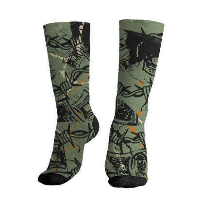 Undefeated-4s-NastyJamz-Socks-Match-Tough-People-Never-Fall-All-Over-Print