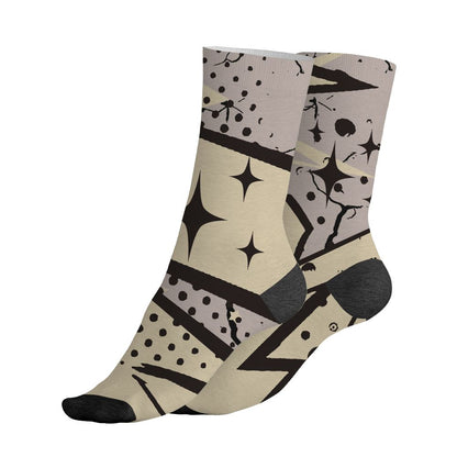 While-You-Were-Sleeping-4s-NastyJamz-Socks-Match-Pain-Into-Power-All-Over-Print