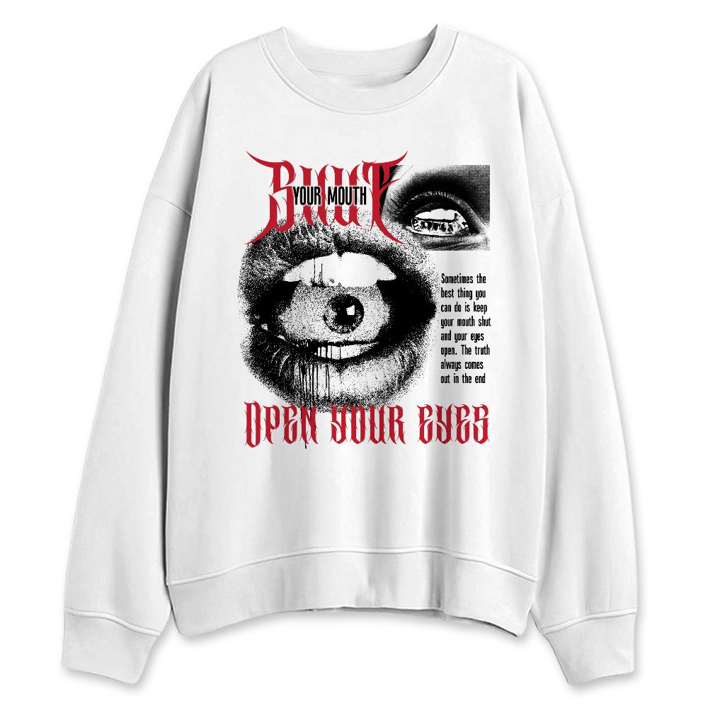 Fire-Red-5s-NastyJamz-Sweatshirt-Match-Shut-Your-Mouth