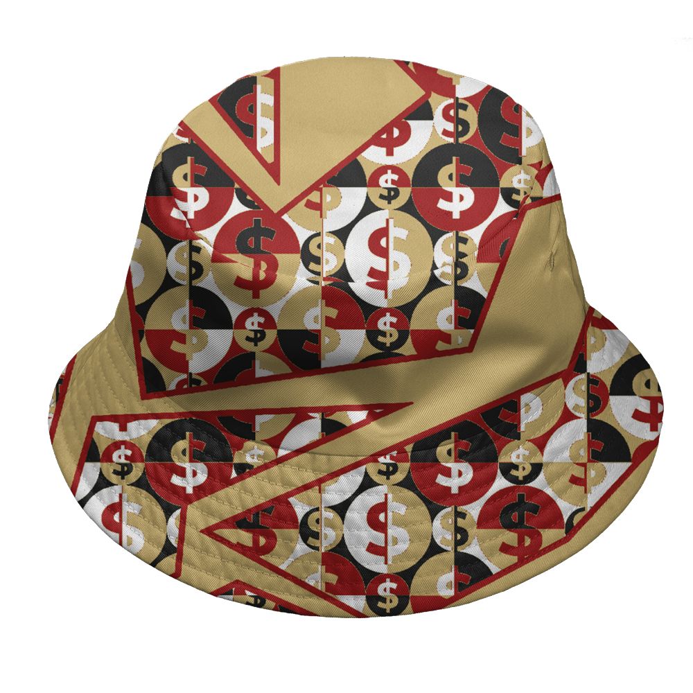 Pizza-4s-NastyJamz-Bucket-Hat-Match-My-Mind-On-My-Money-BER-All-Over-Print