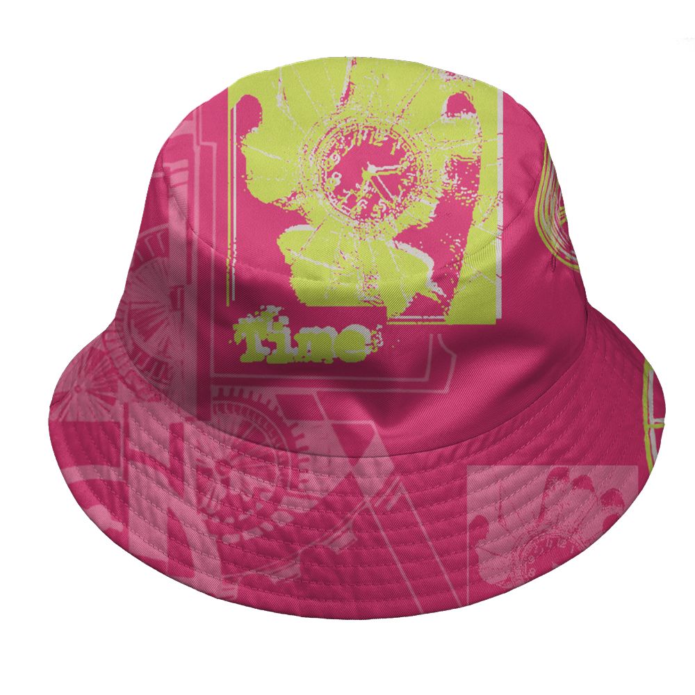 GF-7-Live-Wire-NastyJamz-Bucket-Hat-Match-Pattern-Broken-Time-All-Over-Print