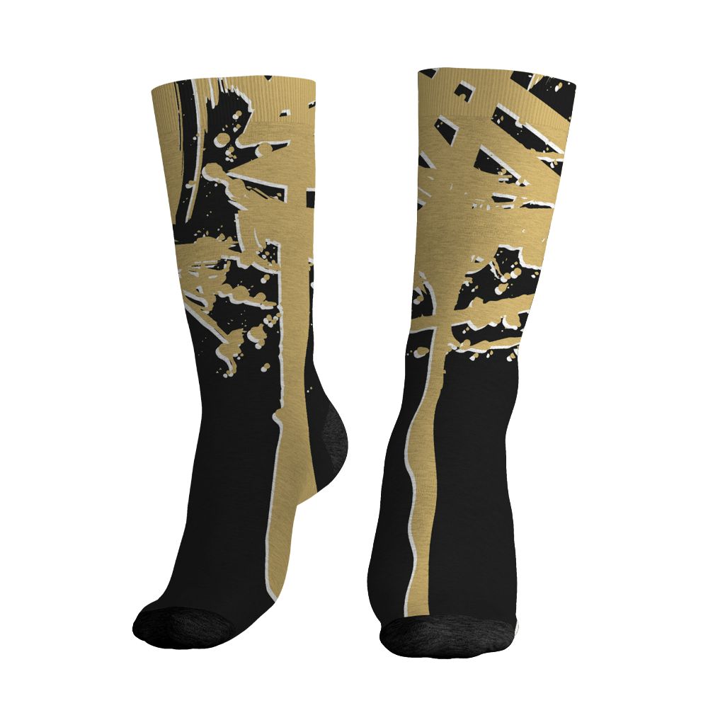 Pizza-4s-NastyJamz-Socks-Match-Drip-2-Hard-All-Over-Print