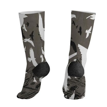 Cave-Stone-4s-NastyJamz-Socks-Match-Move-In-Silence-Money-All-Over-Print