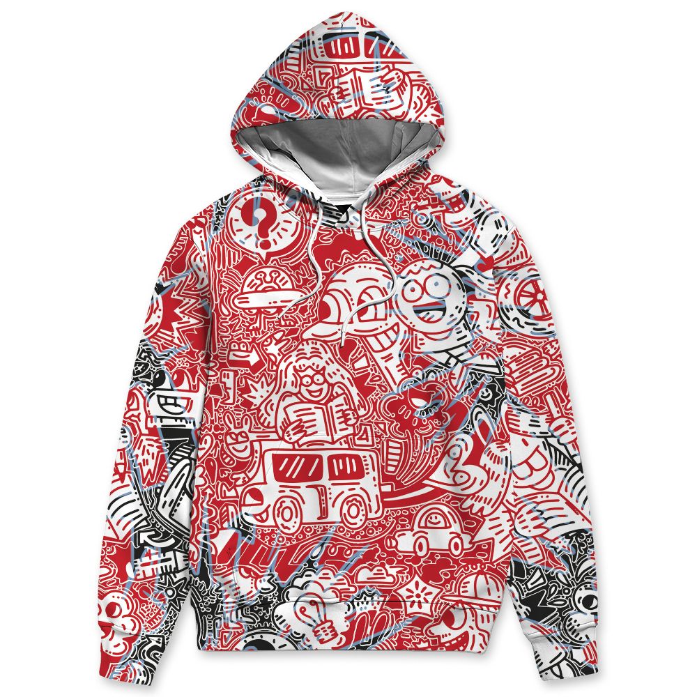 Fire-Red-5s-NastyJamz-Hoodie-Match-Back-To-School-Pattern-All-Over-Print