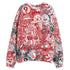 Fire-Red-5s-NastyJamz-Sweatshirt-Match-Back-To-School-Pattern-All-Over-Print