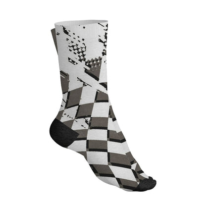 Cave-Stone-4s-NastyJamz-Socks-Match-Kream-Sneaker-All-Over-Print