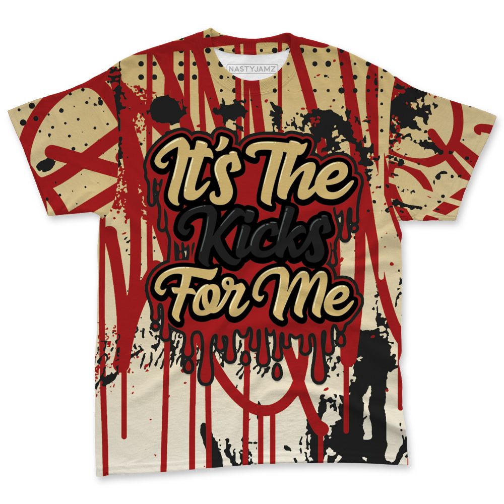 Pizza-4s-NastyJamz-T-Shirt-Match-Its-The-Kicks-All-Over-Print