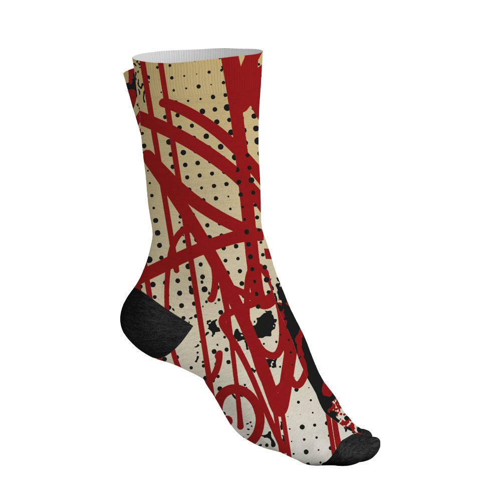 Pizza-4s-NastyJamz-Socks-Match-Its-The-Kicks-All-Over-Print
