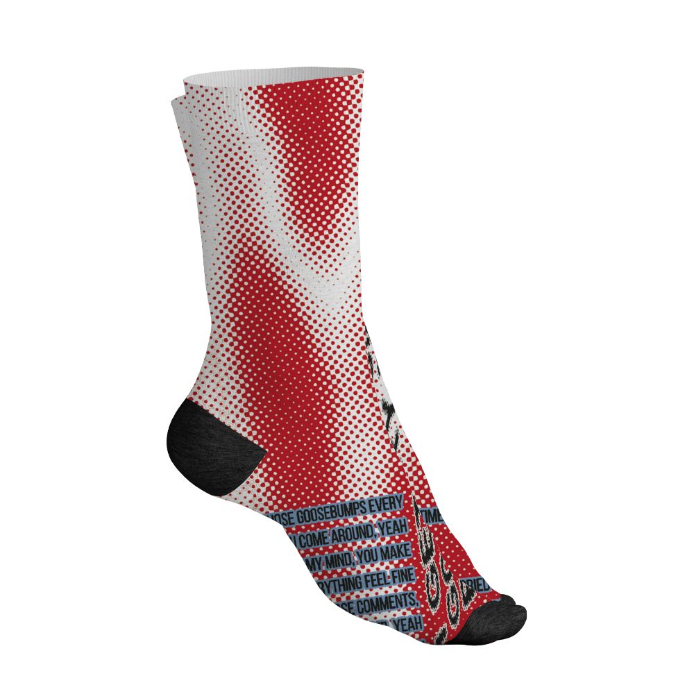Fire-Red-5s-NastyJamz-Socks-Match-Pattern-Goosebumps-Vibe-All-Over-Print