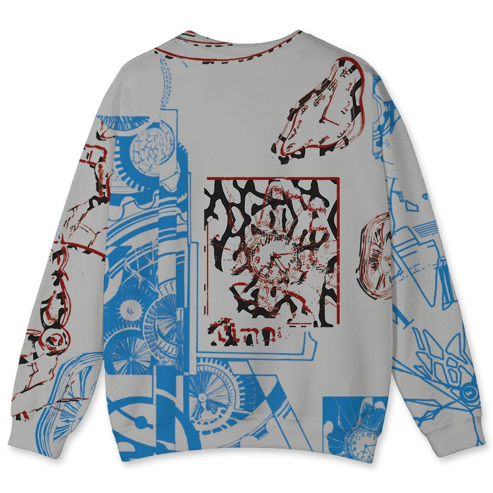 Spizike-Bordeaux-NastyJamz-Sweatshirt-Match-Pattern-Broken-Time-All-Over-Print