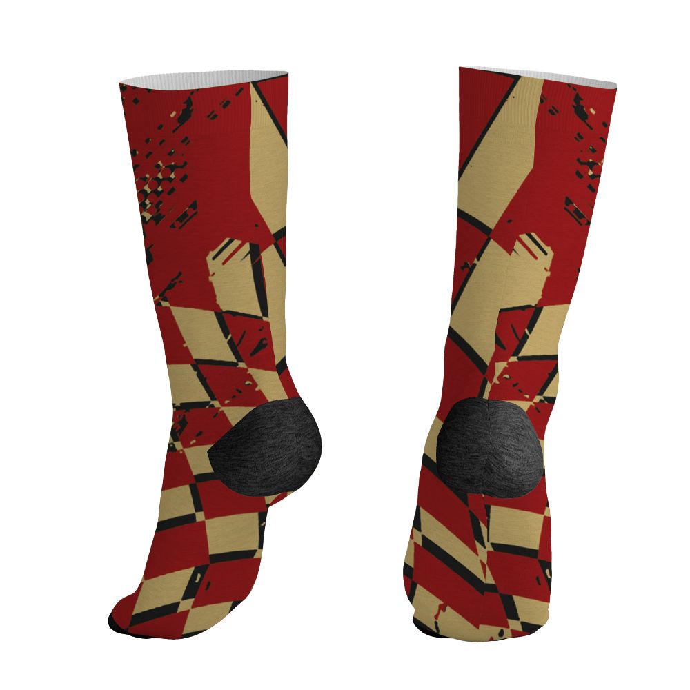 Pizza-4s-NastyJamz-Socks-Match-Kream-Sneaker-All-Over-Print