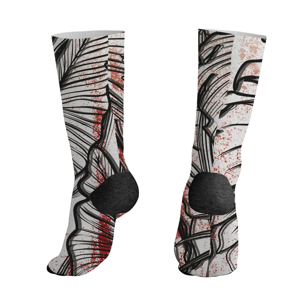 Fire-Red-5s-NastyJamz-Socks-Match-Urban-Tropic