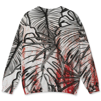 Fire-Red-5s-NastyJamz-Sweatshirt-Match-Urban-Tropic