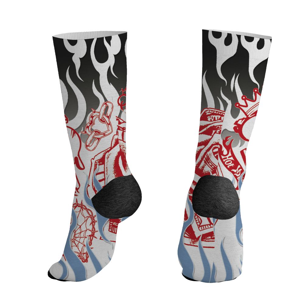 Fire-Red-5s-NastyJamz-Socks-Match-Sassy-Classy-All-Over-Print