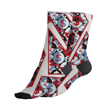 Fire-Red-5s-NastyJamz-Socks-Match-My-Mind-On-My-Money-BER-All-Over-Print