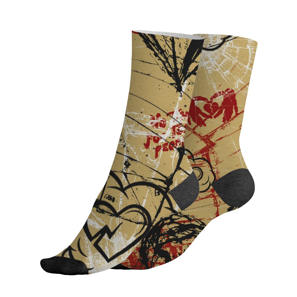Pizza-4s-NastyJamz-Socks-Match-BER-Broken-Beats-All-Over-Print