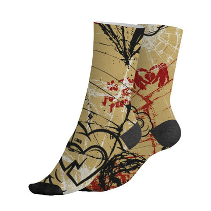 Pizza-4s-NastyJamz-Socks-Match-BER-Broken-Beats-All-Over-Print
