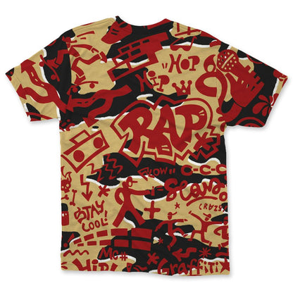 Pizza-4s-NastyJamz-T-Shirt-Match-Pattern-Rap-Streetwear-All-Over-Print