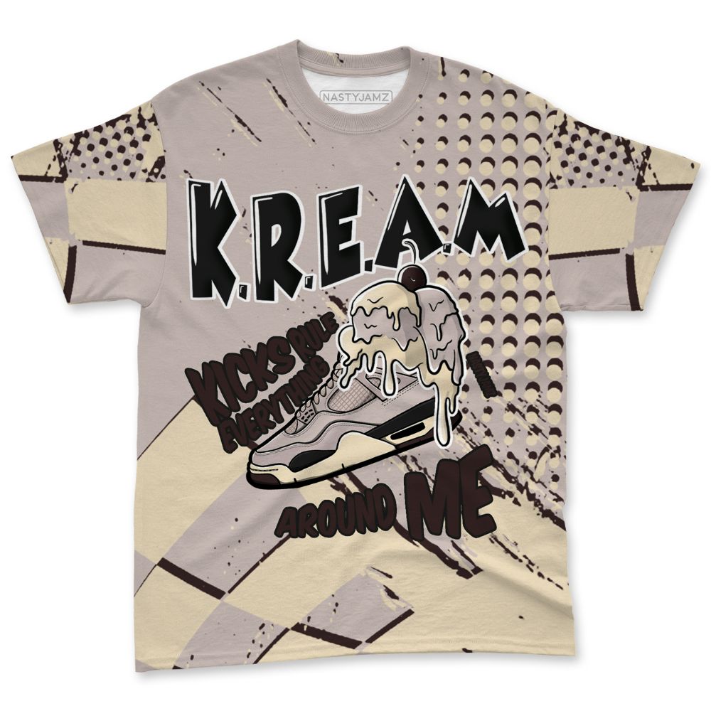 While-You-Were-Sleeping-4s-NastyJamz-T-Shirt-Match-Kream-Sneaker-All-Over-Print
