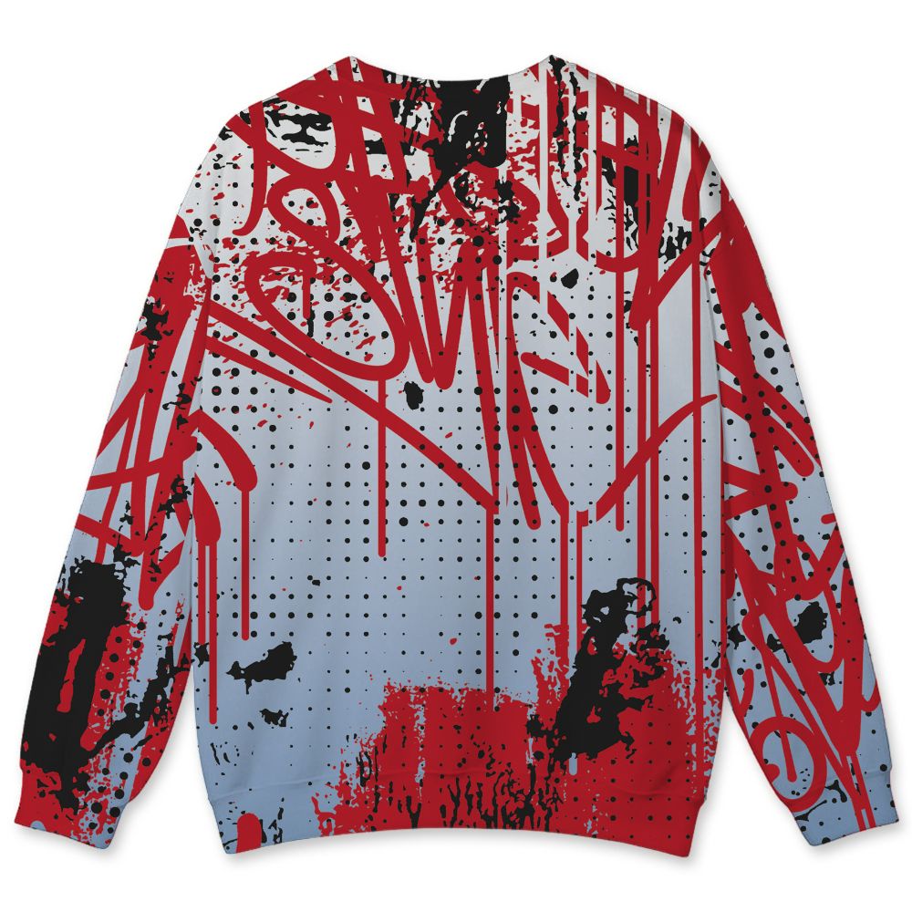 Fire-Red-5s-NastyJamz-Sweatshirt-Match-Its-The-Kicks-All-Over-Print