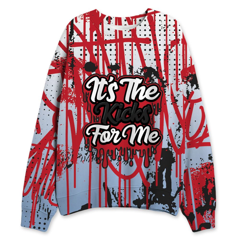 Fire-Red-5s-NastyJamz-Sweatshirt-Match-Its-The-Kicks-All-Over-Print