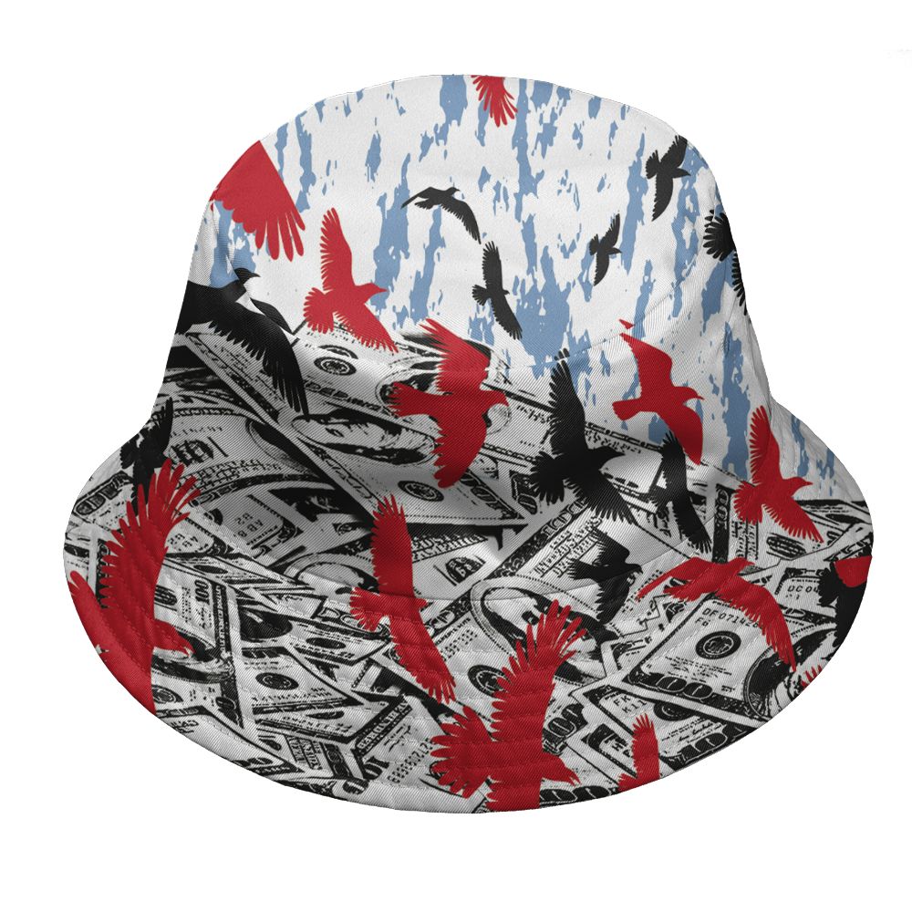 Fire-Red-5s-NastyJamz-Bucket-Hat-Match-Move-In-Silence-Money-All-Over-Print