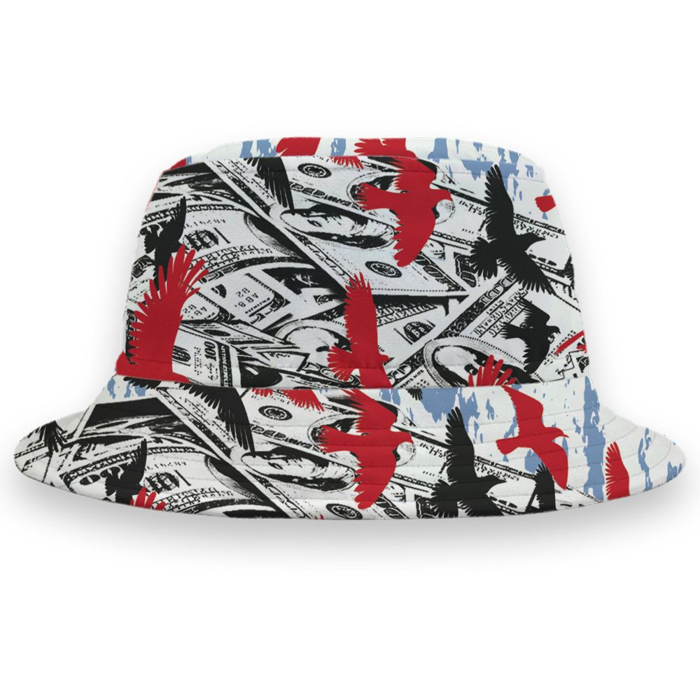 Fire-Red-5s-NastyJamz-Bucket-Hat-Match-Move-In-Silence-Money-All-Over-Print