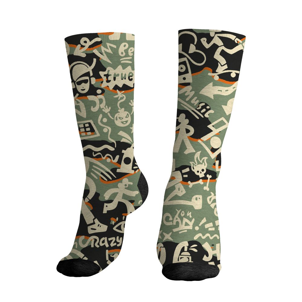 Undefeated-4s-NastyJamz-Socks-Match-Pattern-Rap-Streetwear-All-Over-Print