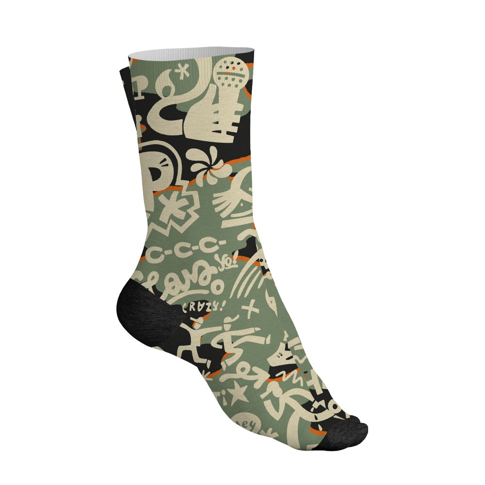 Undefeated-4s-NastyJamz-Socks-Match-Pattern-Rap-Streetwear-All-Over-Print