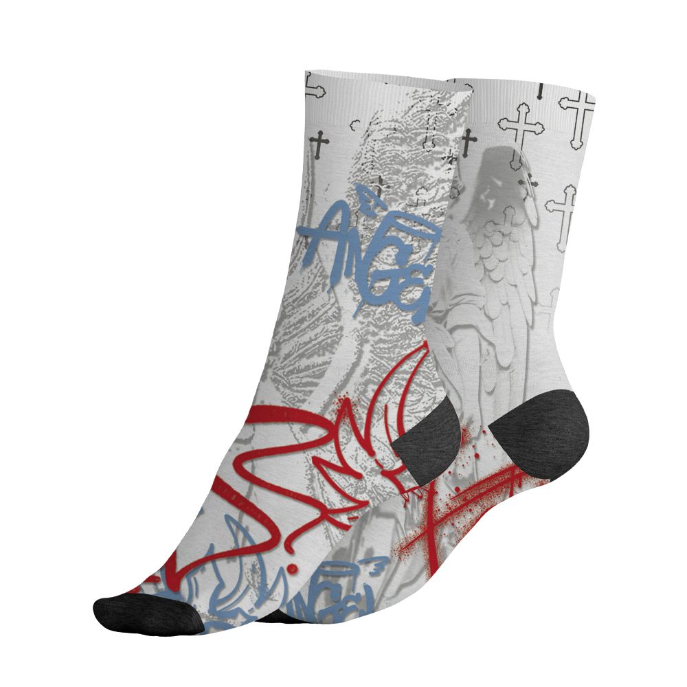 Fire-Red-5s-NastyJamz-Socks-Match-Pattern-Angel-All-Over-Print