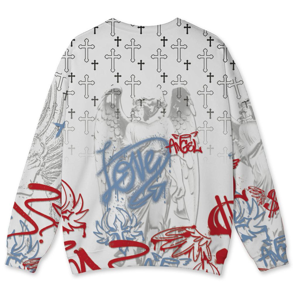 Fire-Red-5s-NastyJamz-Sweatshirt-Match-Pattern-Angel-All-Over-Print