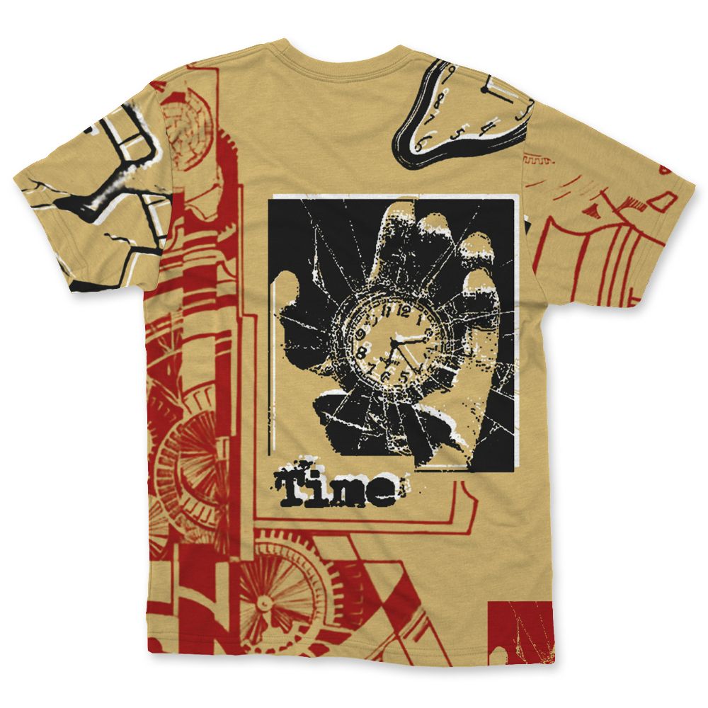 Pizza-4s-NastyJamz-T-Shirt-Match-Pattern-Broken-Time-All-Over-Print