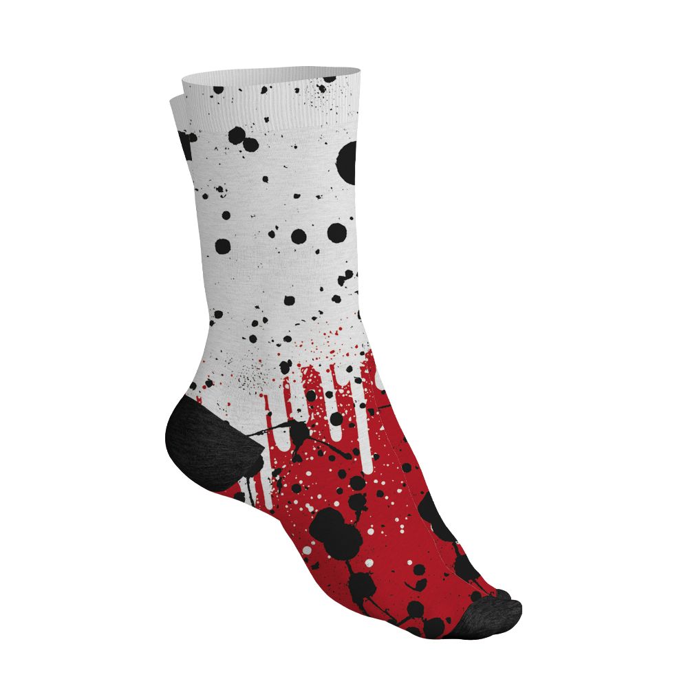 Fire-Red-5s-NastyJamz-Socks-Match-Good-Things-All-Over-Print
