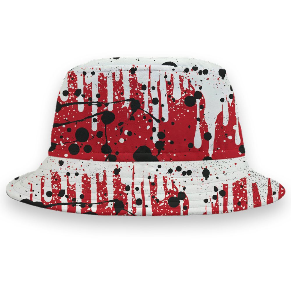 Fire-Red-5s-NastyJamz-Bucket-Hat-Match-Good-Things-All-Over-Print