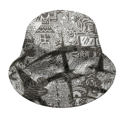 Cave-Stone-4s-NastyJamz-Bucket-Hat-Match-Back-To-School-Pattern-All-Over-Print