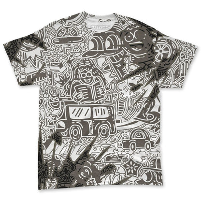 Cave-Stone-4s-NastyJamz-T-Shirt-Match-Back-To-School-Pattern-All-Over-Print