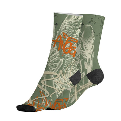 Undefeated-4s-NastyJamz-Socks-Match-Pattern-Angel-All-Over-Print
