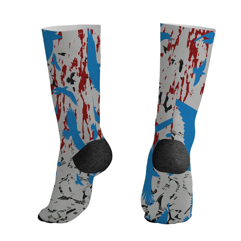 Spizike-Bordeaux-NastyJamz-Socks-Match-Move-In-Silence-Money-All-Over-Print