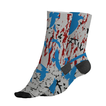 Spizike-Bordeaux-NastyJamz-Socks-Match-Move-In-Silence-Money-All-Over-Print