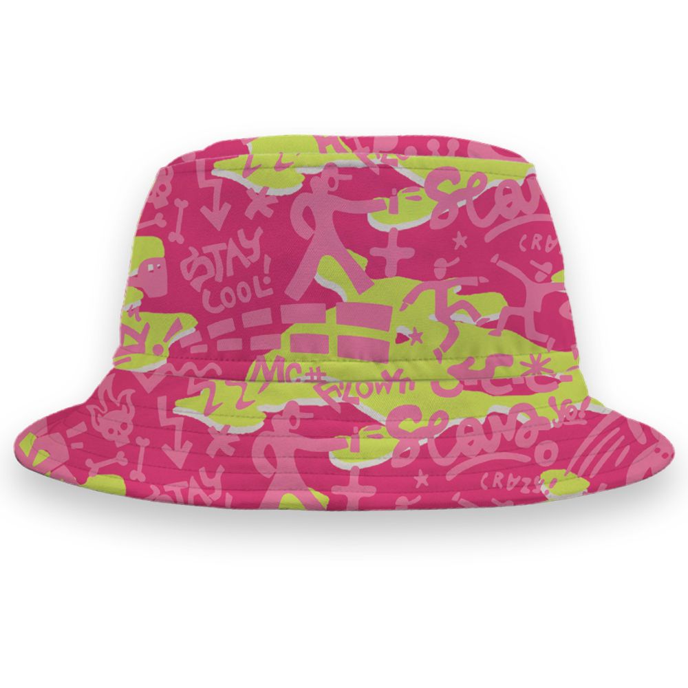 GF-7-Live-Wire-NastyJamz-Bucket-Hat-Match-Pattern-Rap-Streetwear-All-Over-Print