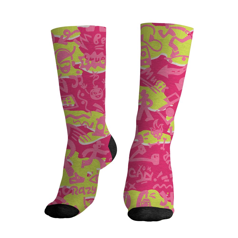 GF-7-Live-Wire-NastyJamz-Socks-Match-Pattern-Rap-Streetwear-All-Over-Print